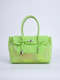 MONARCHE JELLY BAG -baby green