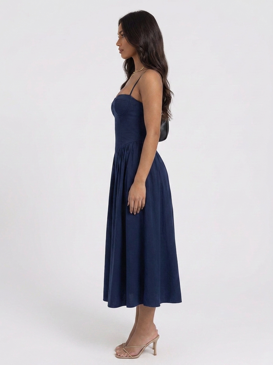 MIDI DRESS PALM
