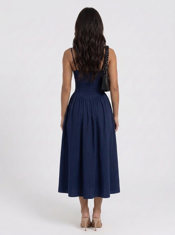 MIDI DRESS PALM