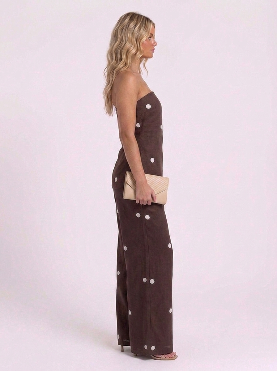 SET PANT & TOP POLKA DOT