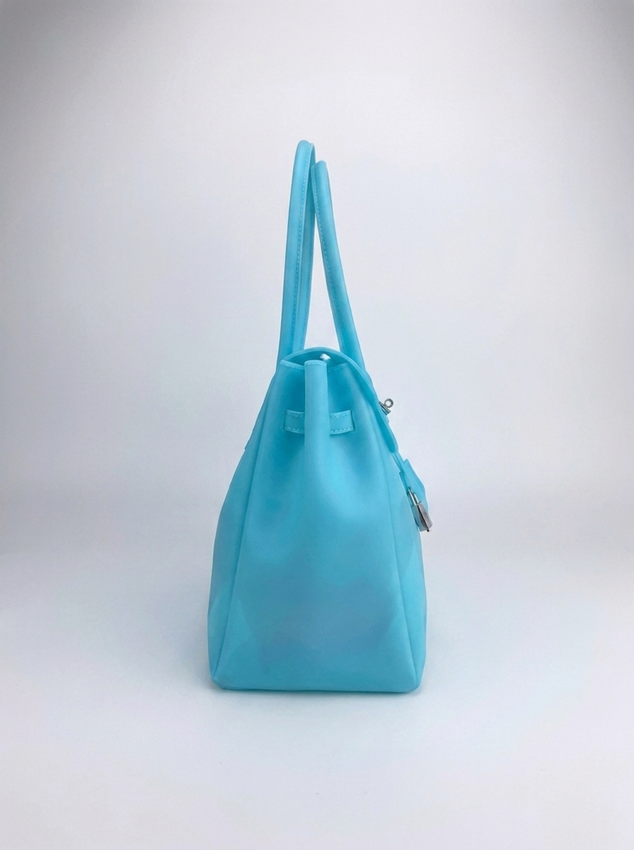 MONARCHE JELLY BAG -baby blue