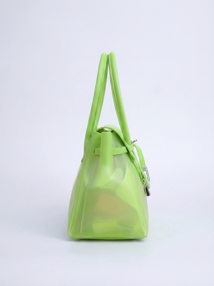 MONARCHE JELLY BAG -baby blue