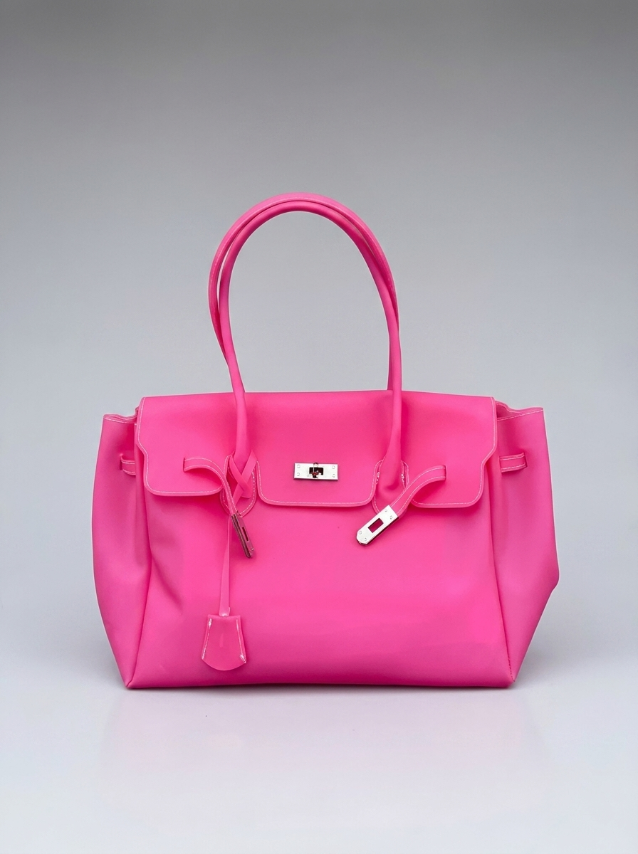 MONARCHE JELLY BAG -baby blue