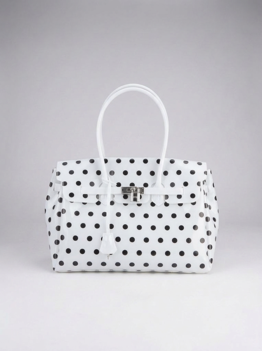 MONARCHE JELLY BAG -baby blue