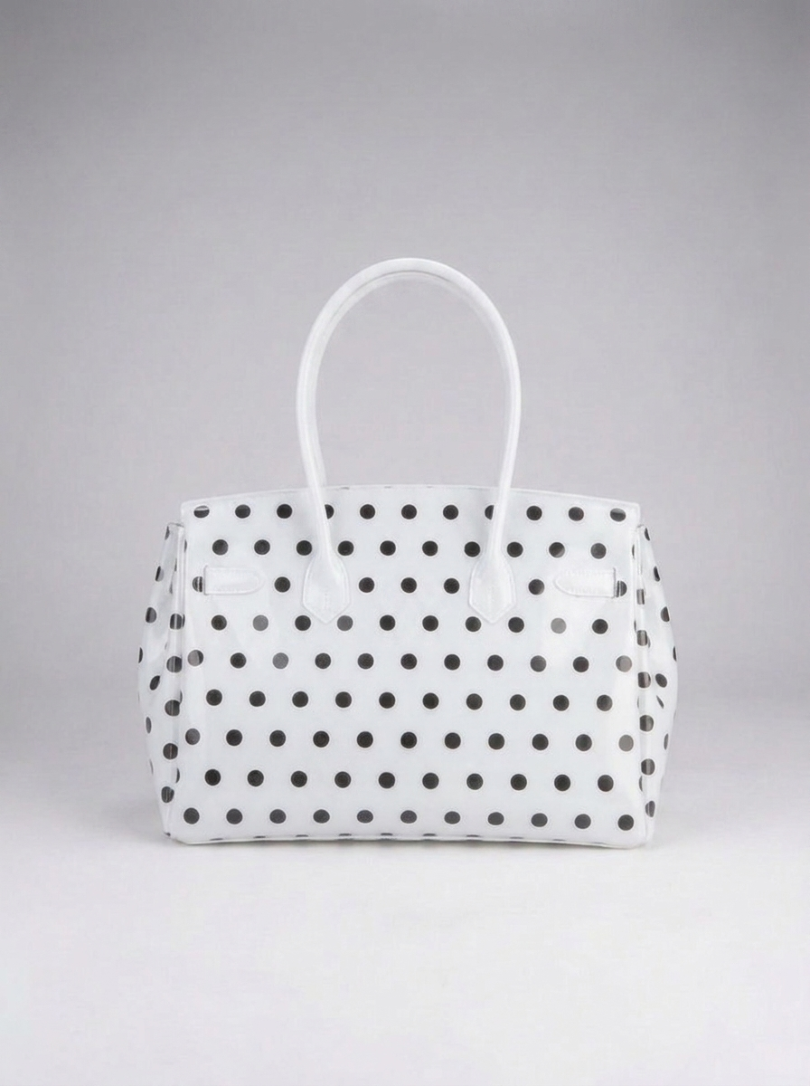 MONARCHE JELLY BAG -baby blue